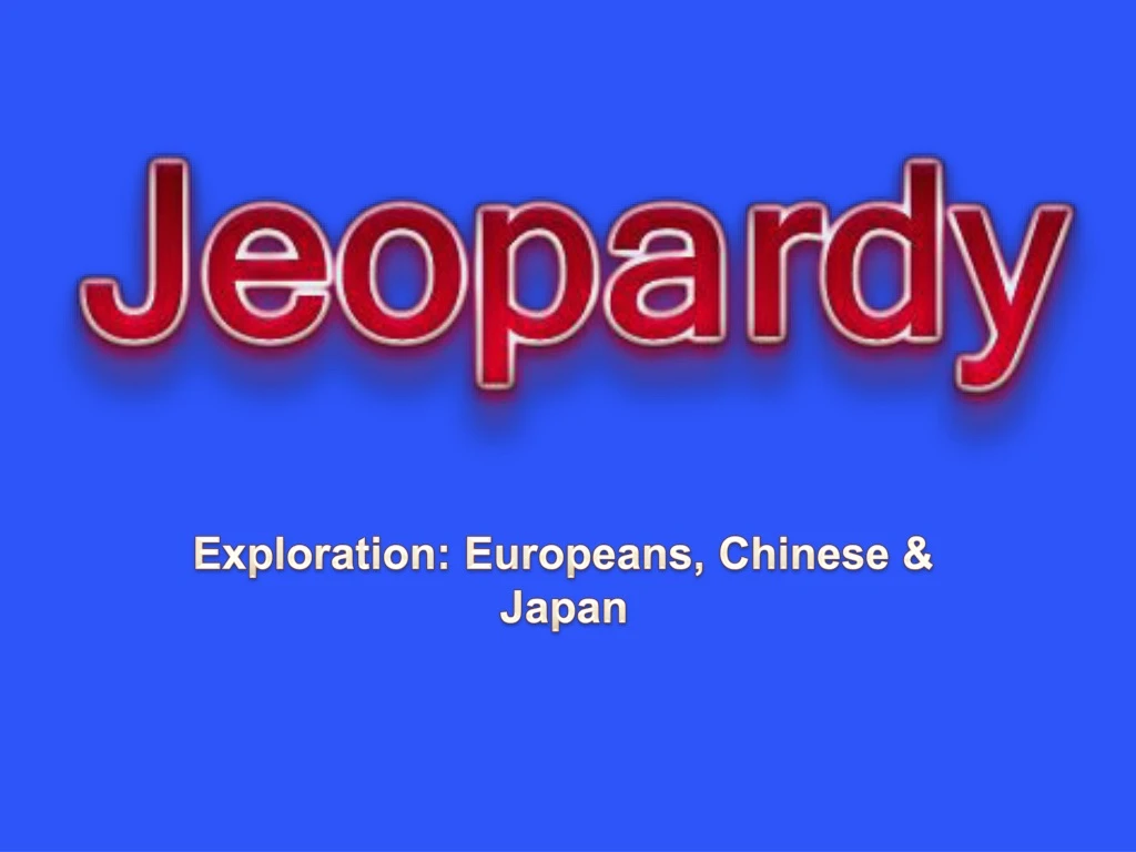 exploration europeans chinese japan