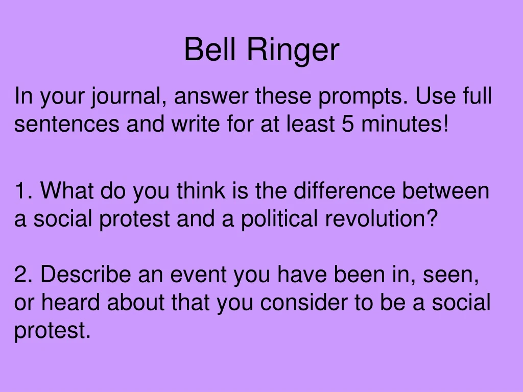 bell ringer