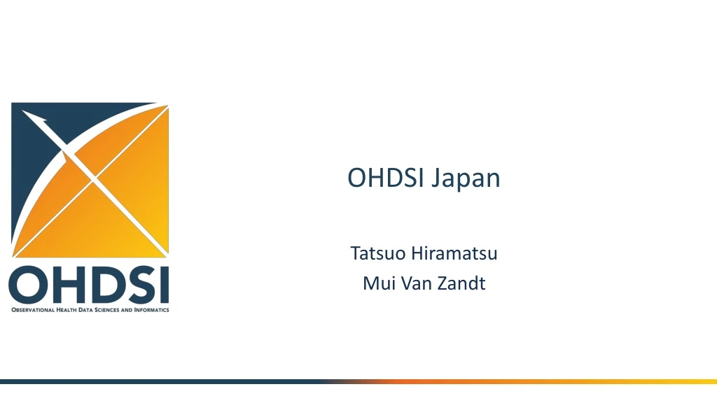 ohdsi japan