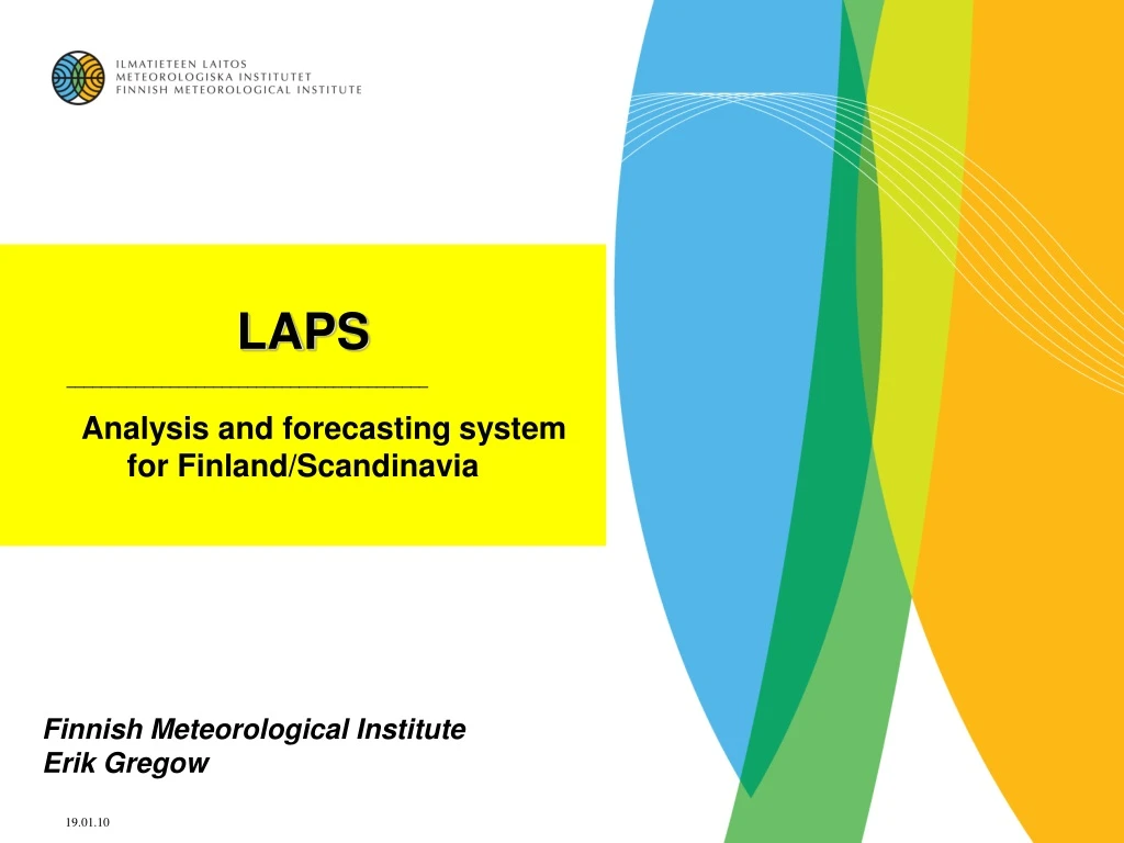laps analysis and forecasting system for finland