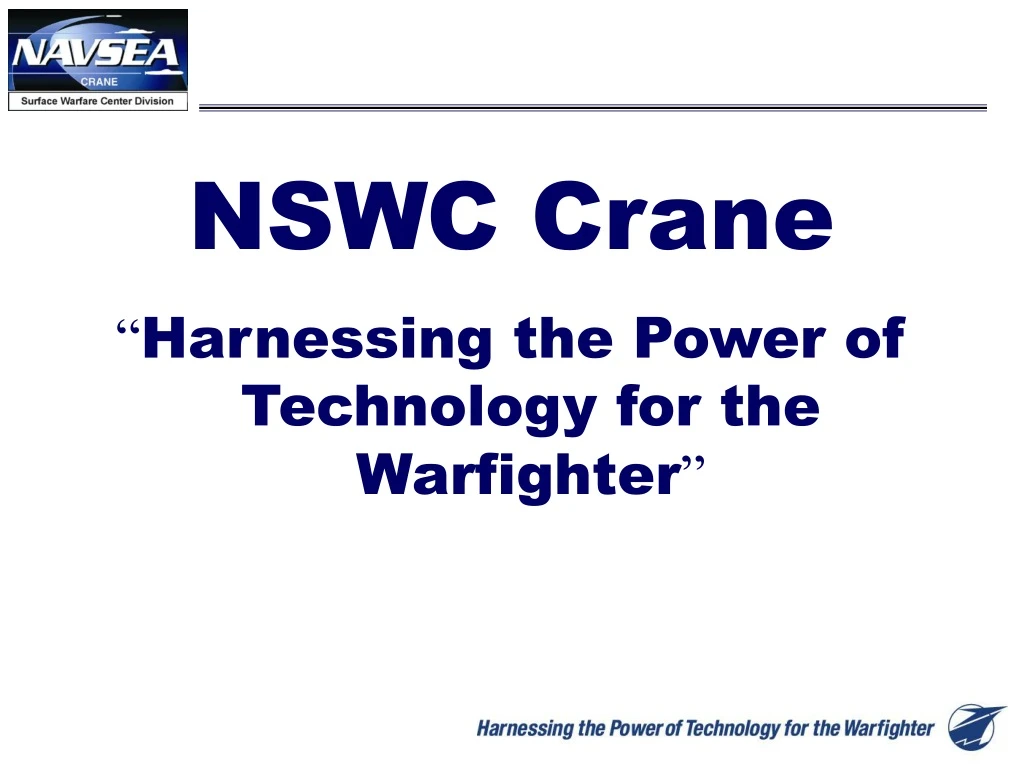 nswc crane