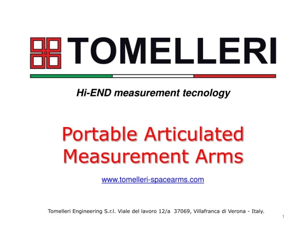 Portable Articulated Measurement  Arms