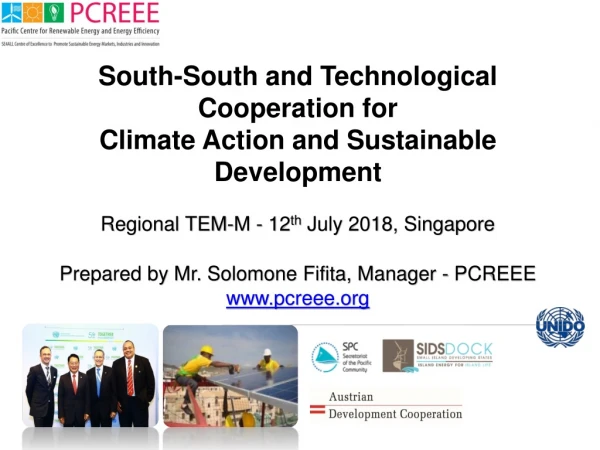 South-South  and Technological Cooperation for Climate Action and Sustainable Development