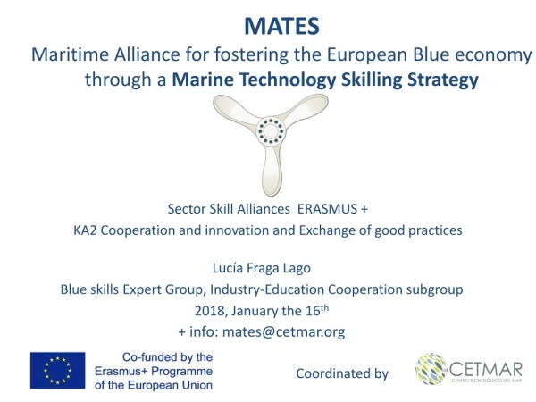 Sector Skill Alliances  ERASMUS + KA2 Cooperation and innovation and Exchange of good practices