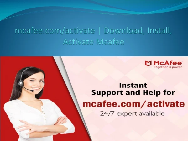 mcafee com activate download install activate mcafee