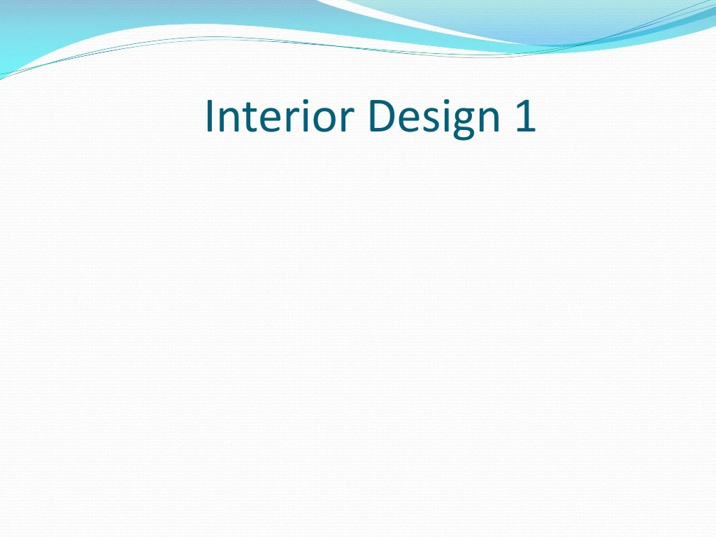 interior design 1