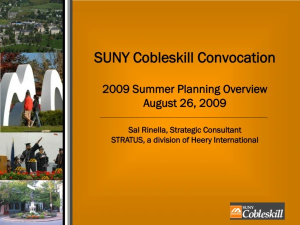 SUNY Cobleskill Convocation