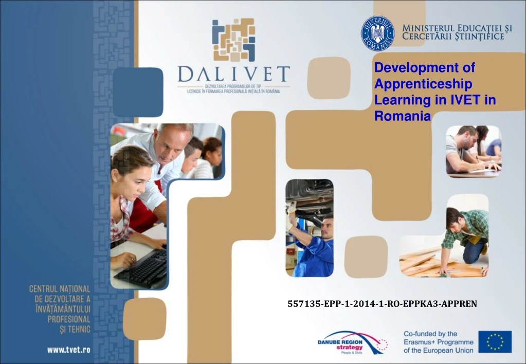 development of apprenticeship learning in ivet in romania