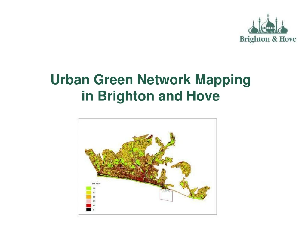 urban green network mapping in brighton and hove