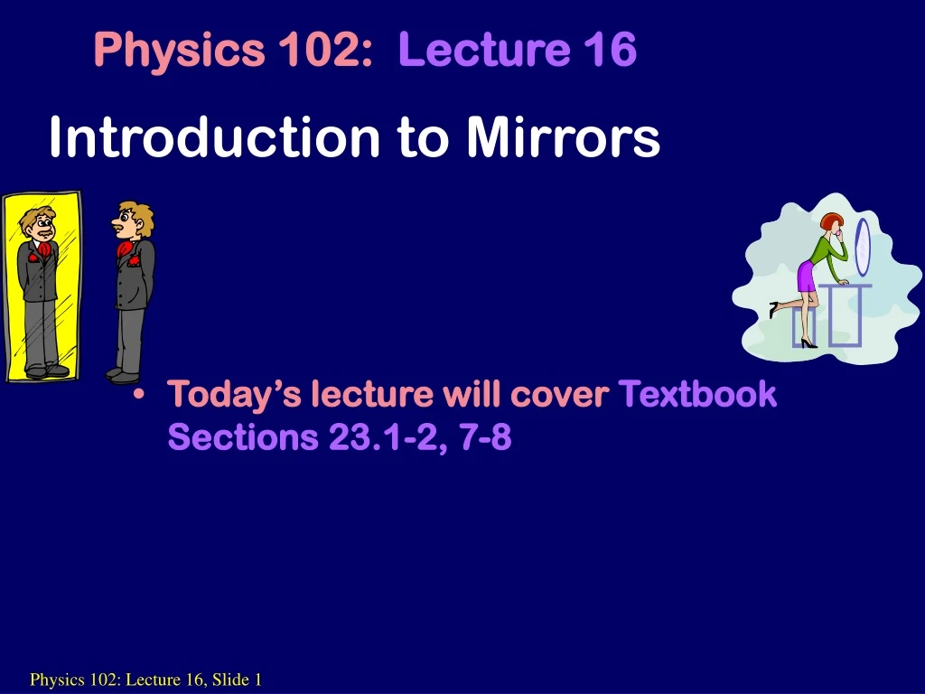 introduction to mirrors