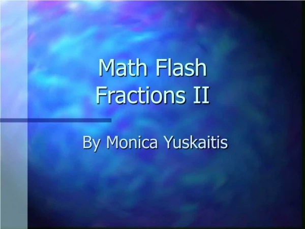 Math Flash Fractions II