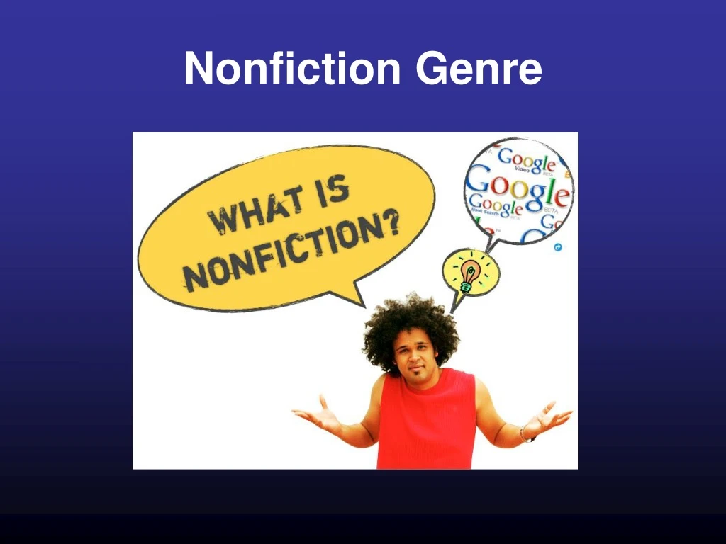 nonfiction genre