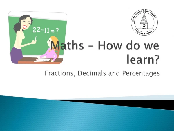 Maths – How do we learn?