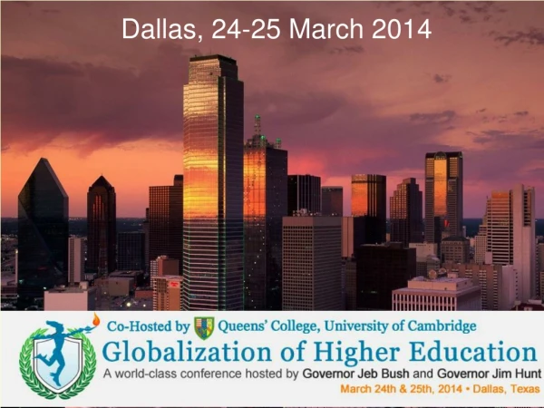 Dallas, 24-25 March 2014