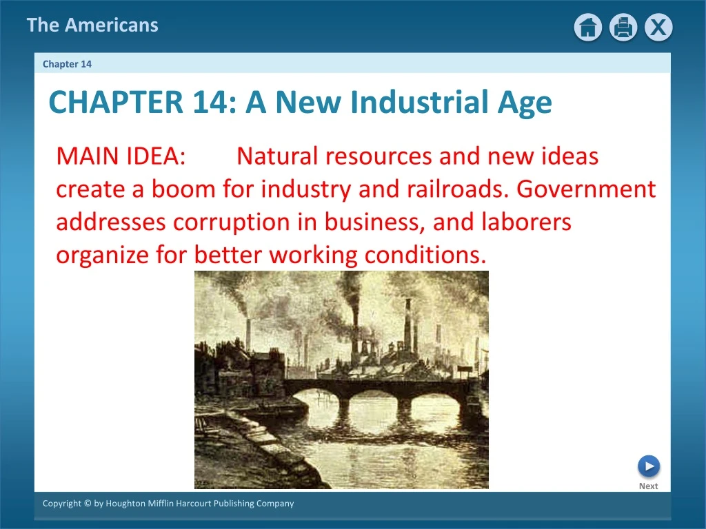 chapter 14 a new industrial age