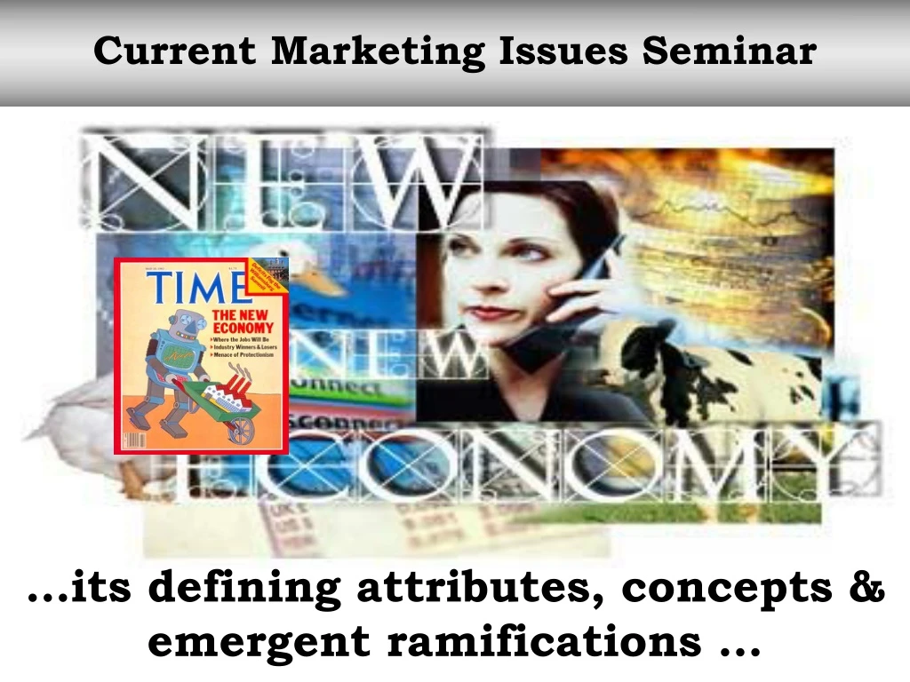 current marketing issues seminar