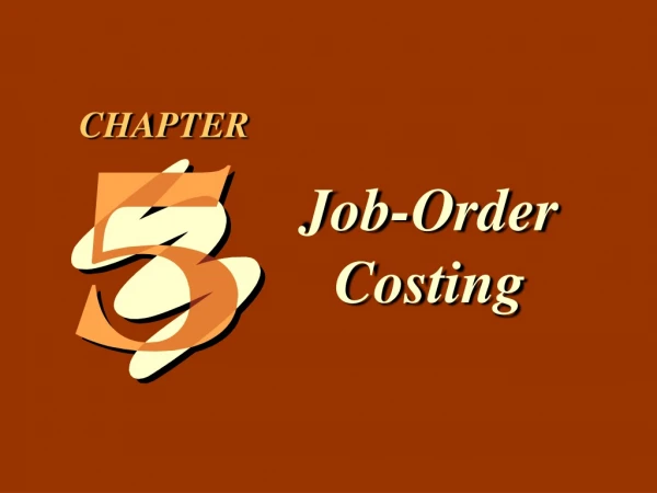 Job-Order Costing