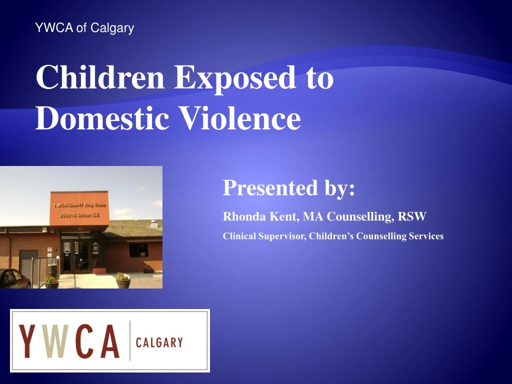 ywca of calgary children exposed to domestic