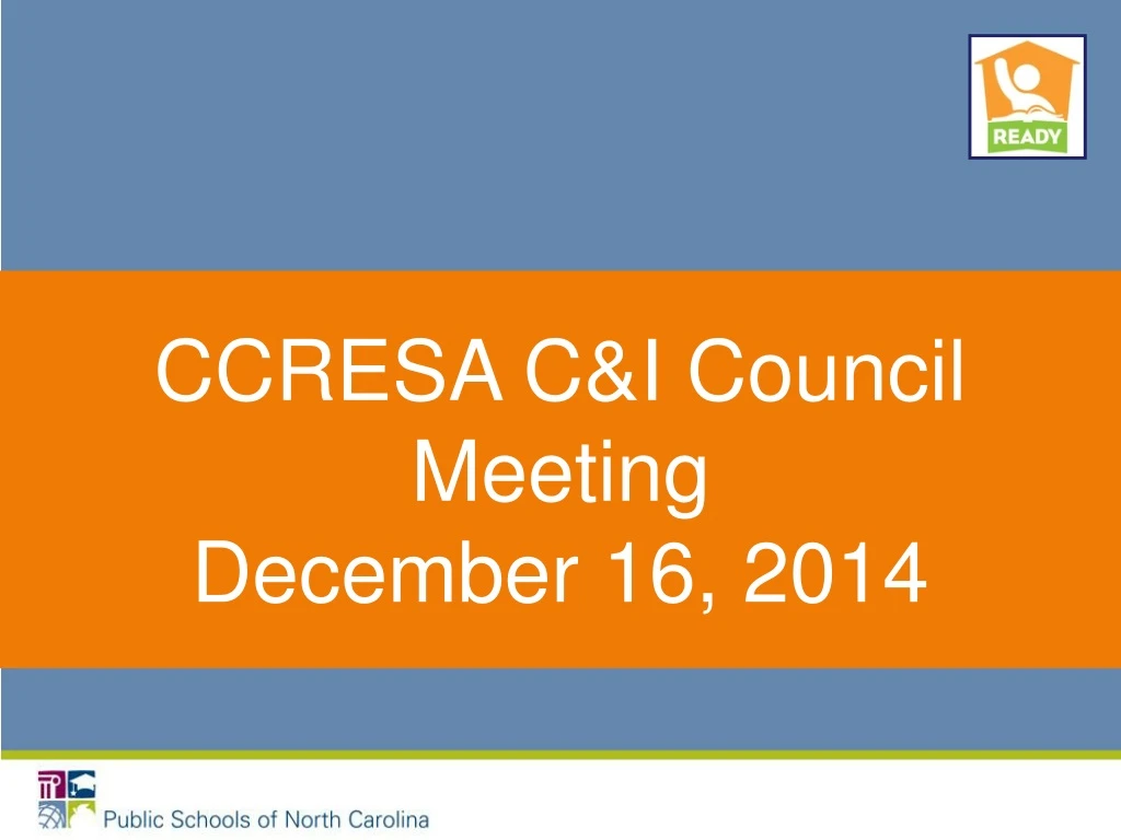 ccresa c i council meeting december 16 2014