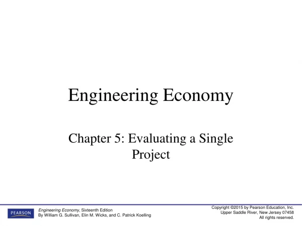 Engineering Economy