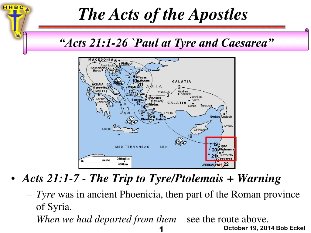 acts 21 1 7 the trip to tyre ptolemais warning