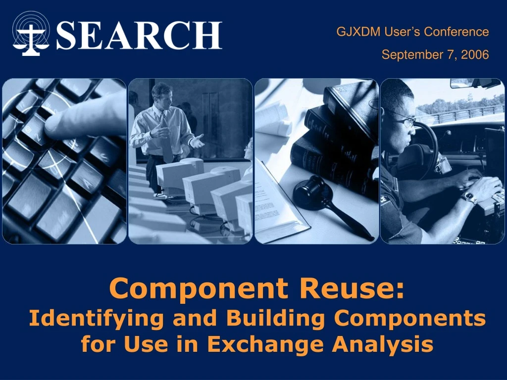 component reuse identifying and building components for use in exchange analysis