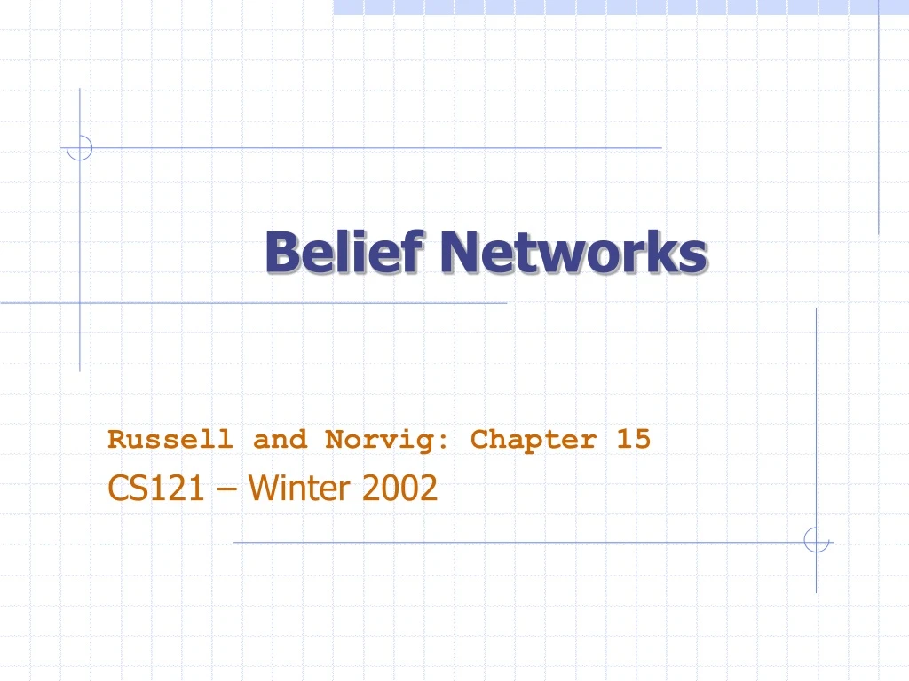 belief networks