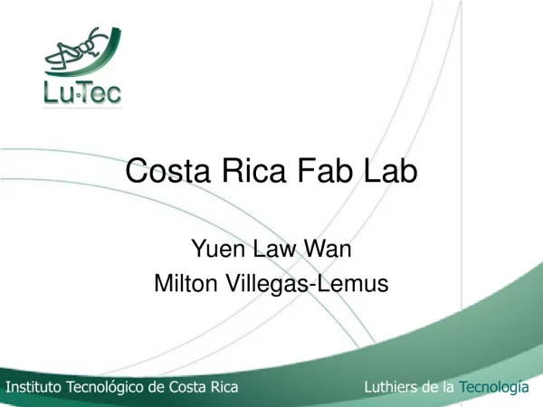 Costa Rica Fab Lab