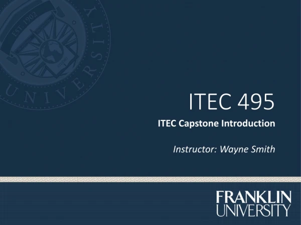 ITEC 495