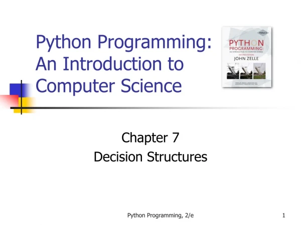 Python Programming: An Introduction to Computer Science