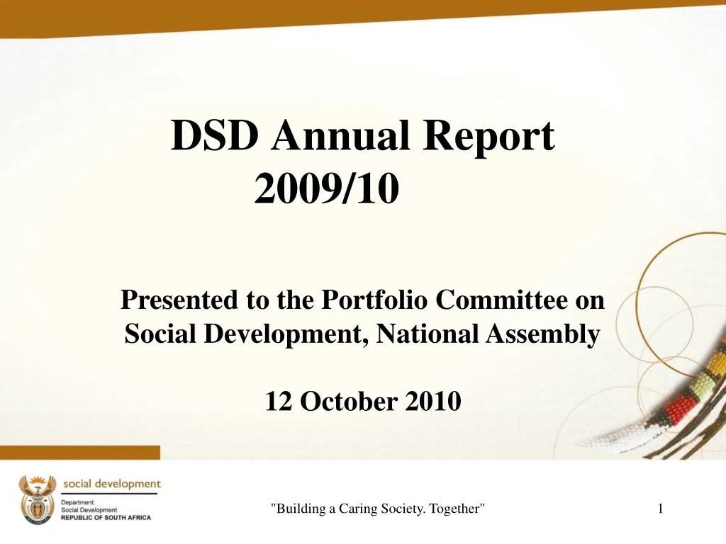 dsd annual report 2009 10