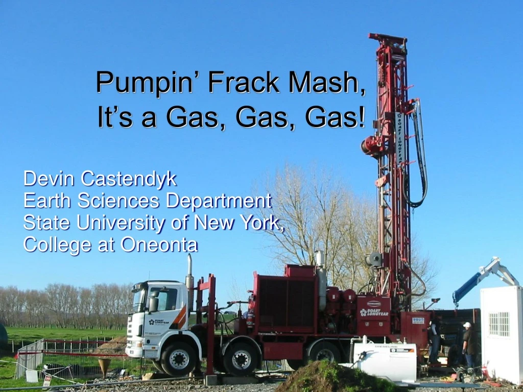 pumpin frack mash it s a gas gas gas