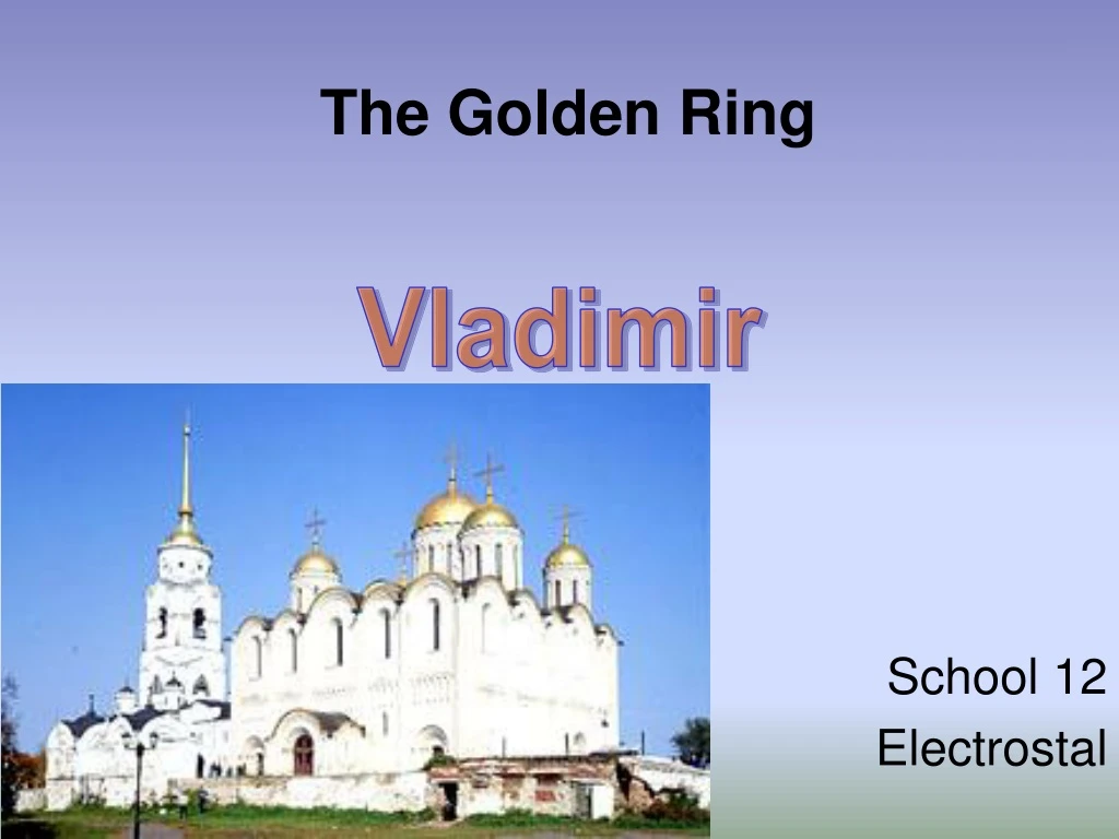 the golden ring