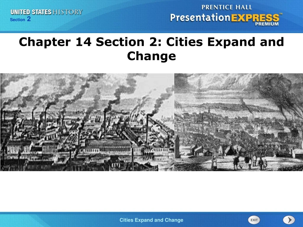 chapter 14 section 2 cities expand and change