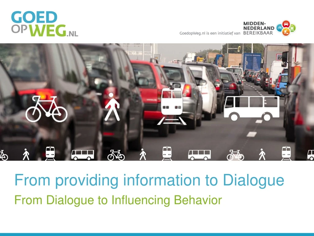 from providing information to dialogue