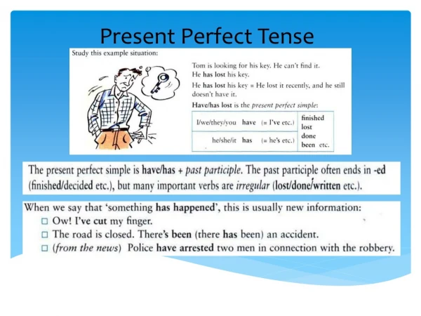 Present Perfect Tense