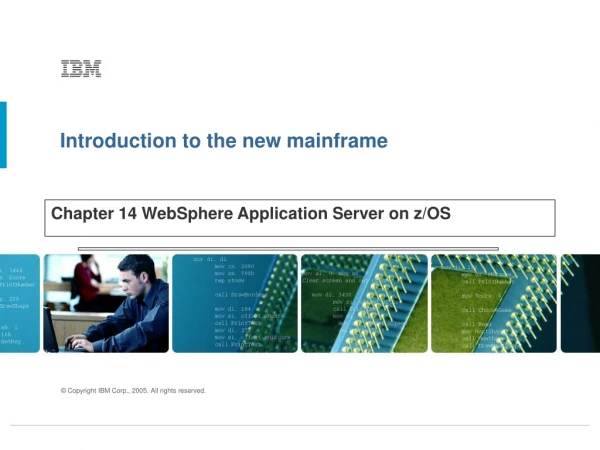 Chapter 14 WebSphere Application Server on z/OS