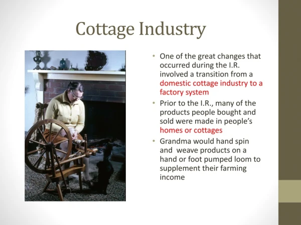 Cottage Industry