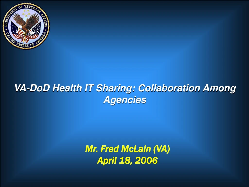 va dod health it sharing collaboration among agencies