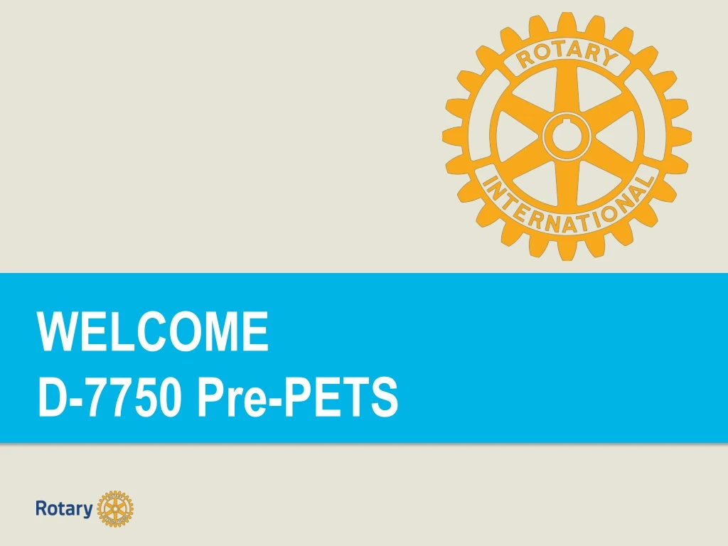 welcome d 7750 pre pets