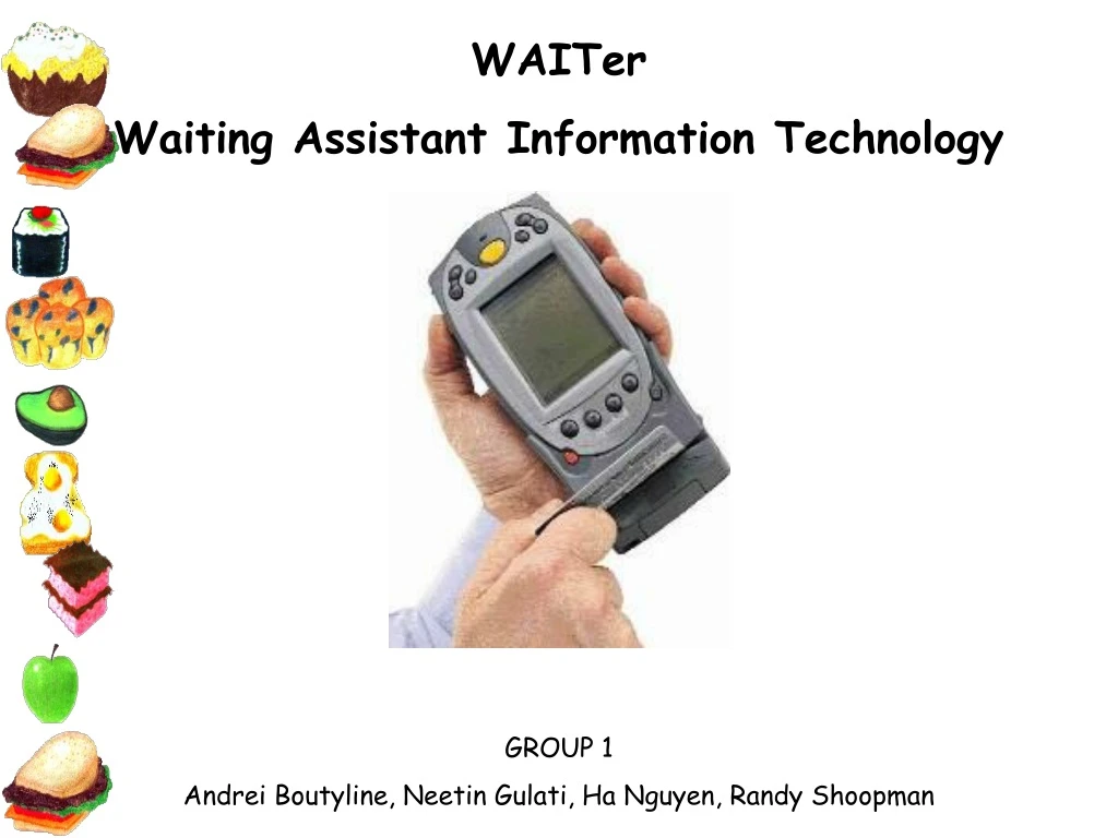 waiter waiting assistant information technology