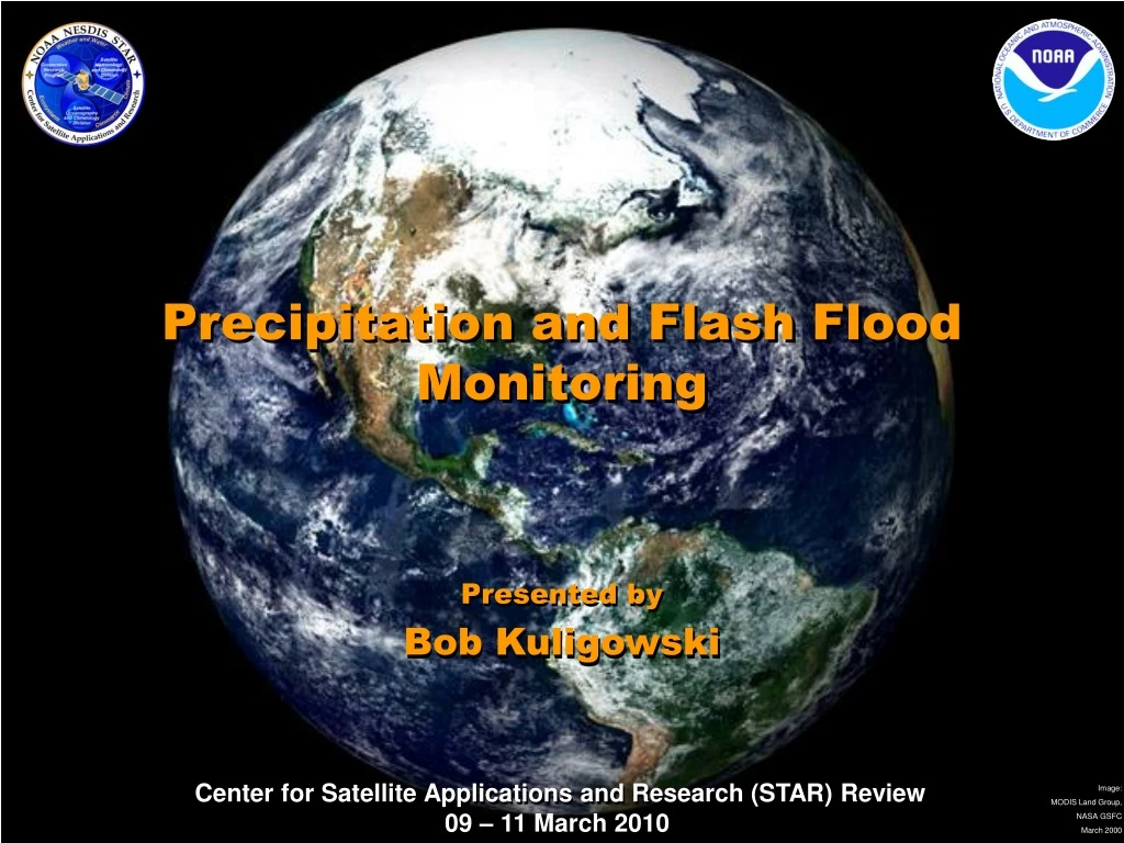 precipitation and flash flood monitoring