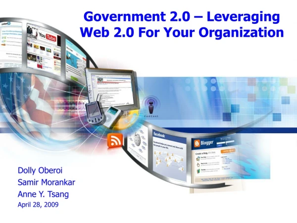 Government 2.0 – Leveraging Web 2.0 For Your Organization
