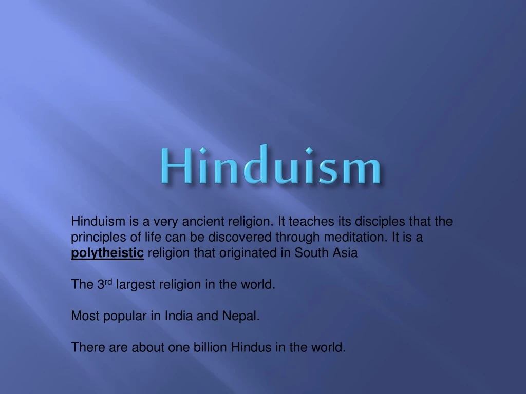 hinduism