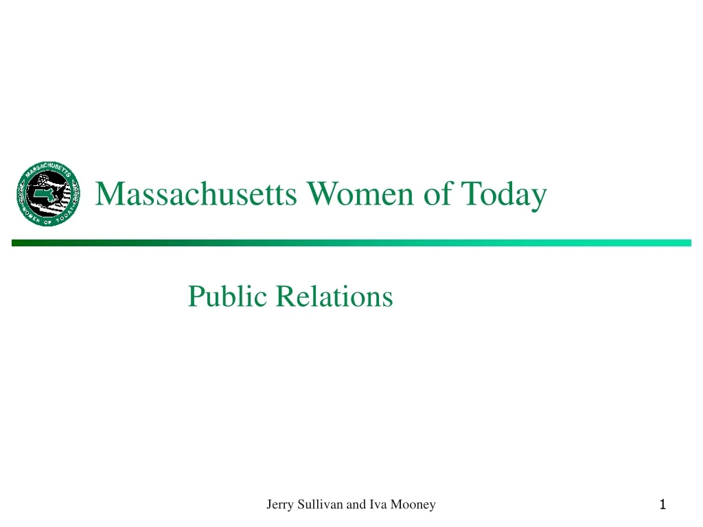 massachusetts women of today