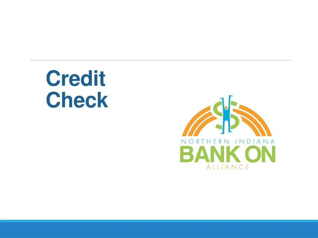 credit check