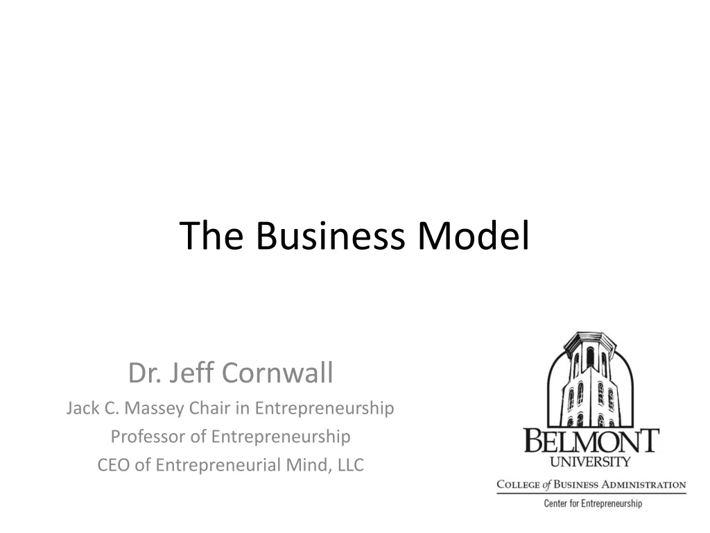 the business model