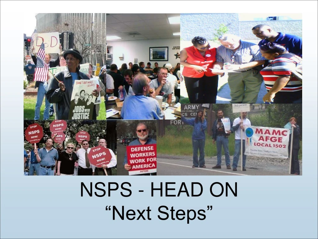 nsps head on next steps