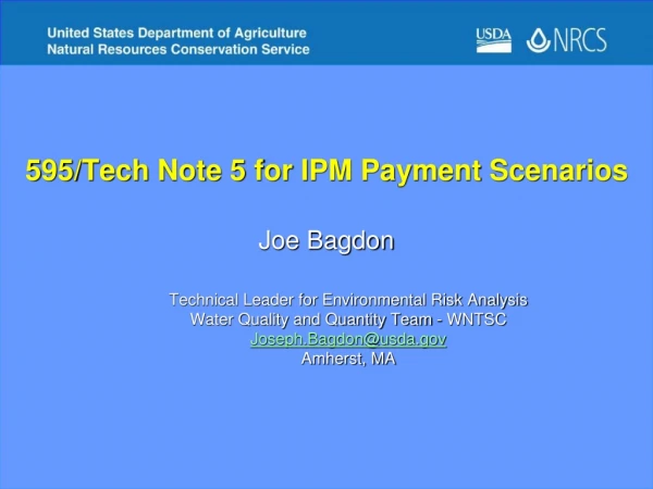 595/Tech Note 5 for IPM Payment Scenarios