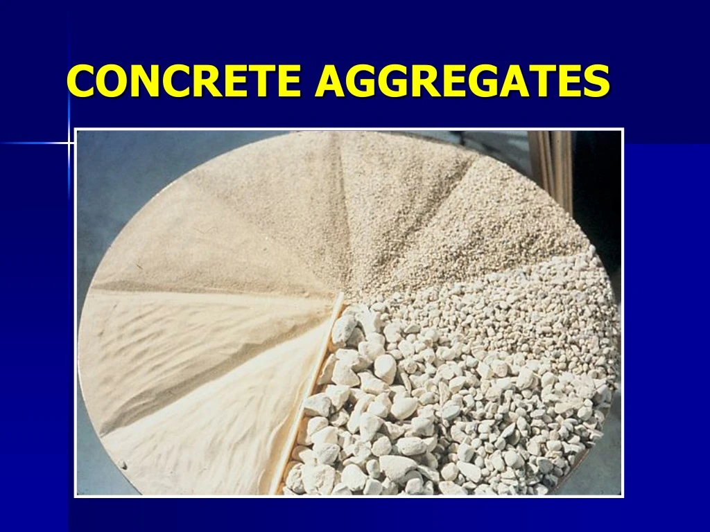 concrete aggregates